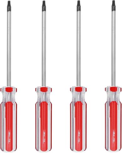 T15 Torx Screwdriver Magnetic Tip 6 Inch Total Length - Pack of 4 in Kuwait