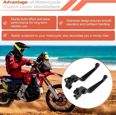 43040 رافعة فرامل سوداء لـ Harley Davidson Sportster 883 1200 1996-2003 لـ Harley Davidson Road King 96-10 رافعة فرامل المقود لـ Harley Davidson Softail 96-14 in Saudi Arabia
