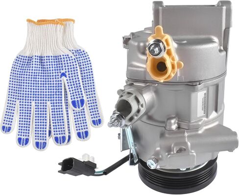 CO11441C A/C Compressor w/ 4-Groove Pulley Replacement for Ford F-150 2017-2020, Expedition 2018-22021, Lincoln Navigator 2018-2022 V6 3.5L #. HL3H19D629VB, HL3Z19703V, 168386 in Saudi Arabia