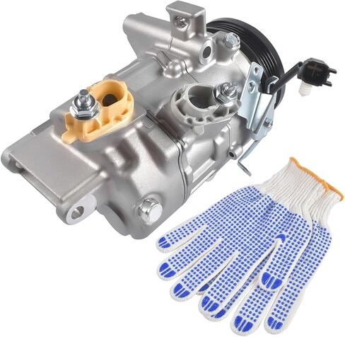CO11441C A/C Compressor w/ 4-Groove Pulley Replacement for Ford F-150 2017-2020, Expedition 2018-22021, Lincoln Navigator 2018-2022 V6 3.5L #. HL3H19D629VB, HL3Z19703V, 168386 in Saudi Arabia