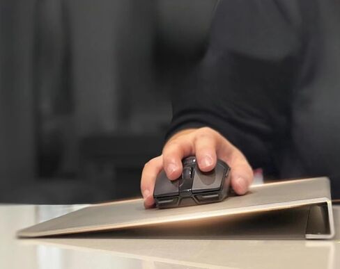 New Ergonomic Mouse Pad 6-Degree Tilt, Aluminum Alloy, 2 Ways to Use, Completely Relax Your Wrist in Saudi Arabia