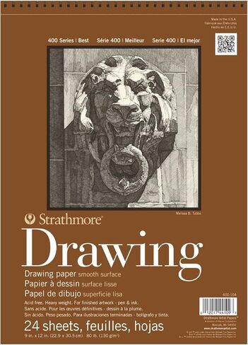 Strathmore (400-104 400 Series Drawing, Smooth Surface, 9x12, 24 Sheets in Kuwait