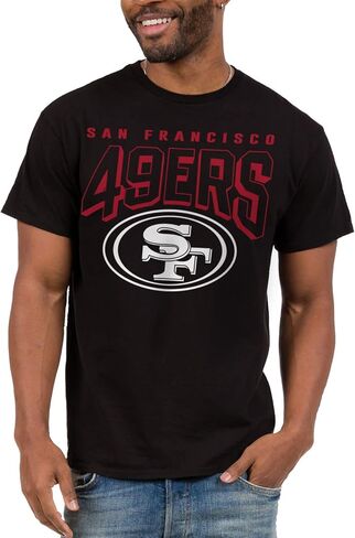 Junk Food Clothing x NFL - Carolina Panthers - Bold Logo - Unisex Adult Short Sleeve Fan T-Shirt for Men and Women - Size Large in Kuwait