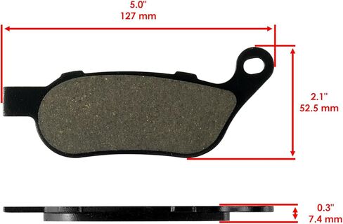 Replacement For Front Rear Brake Pads for Harley Davidson Fxsb Fxsbse Breakout 2013-2014 Mod-C26C-51801 in Saudi Arabia