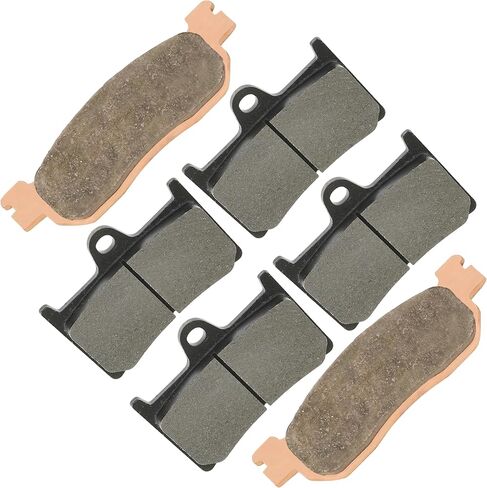 Caltric Front Rear Brake Pads Compatible with Yamaha R1 Yzfr1 Yzf-R1 2002 2003 in Saudi Arabia