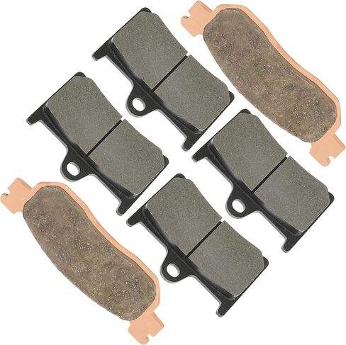 Caltric Front Rear Brake Pads Compatible with Yamaha R1 Yzfr1 Yzf-R1 2002 2003 in Saudi Arabia