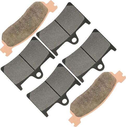 Caltric Front Rear Brake Pads Compatible with Yamaha R1 Yzfr1 Yzf-R1 2002 2003 in Saudi Arabia