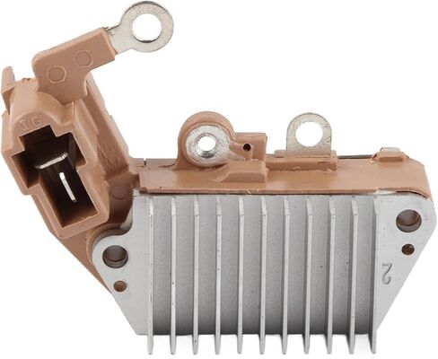 Alternator Voltage Regulator 2.3in Mounting Length, Plastic and Metal Construction - High Precision Voltage Control, Durable Replacement for and More in Kuwait
