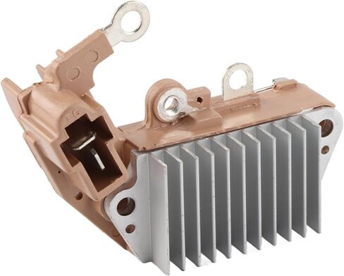 Alternator Voltage Regulator 2.3in Mounting Length, Plastic and Metal Construction - High Precision Voltage Control, Durable Replacement for and More in Kuwait