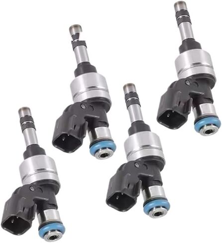 4pcs 12633784 Fuel Injector Nozzles fit Compatible With Captiva Malibu Equinox Regal 2.4L L4 2011-2017 12608362 12633789(1pc) in Kuwait