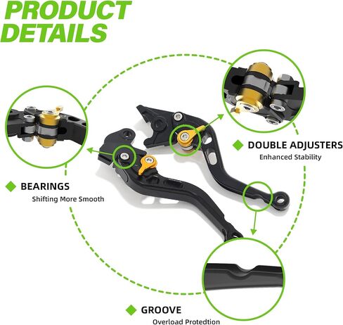 Motorcycle Short Brake Clutch Levers for Suzuki GSXR 1000 GSX-R 1000 2007 2008 in Kuwait