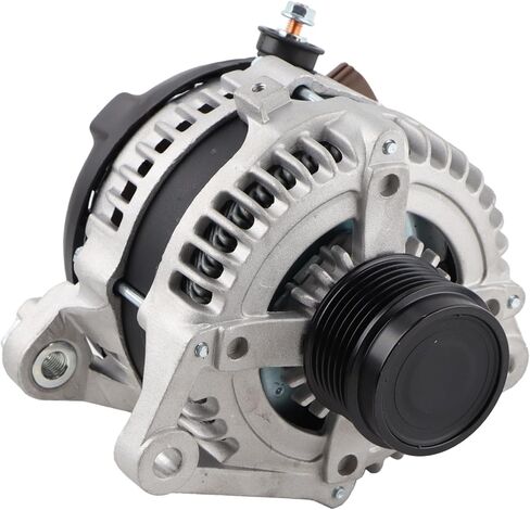 المولد 12V 130A CW 6-Groove Clutch Pulley متوافق 2010-2014 Toyota Highlander L4 2.7L، 2010-2015 Venza L4 2.7L، استبدال 2101160 11403 2101160 104210-2350 in Saudi Arabia