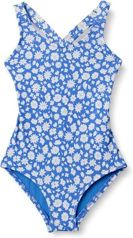 Amazon Essentials Girls and Toddlers' Cross-Back One-Piece Swimsuit in Saudi Arabia