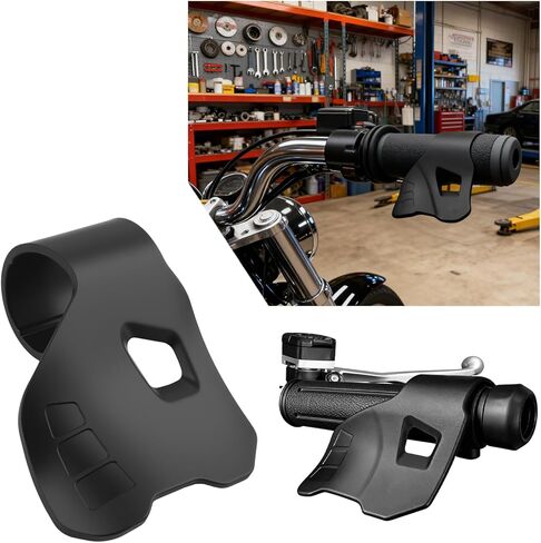 Wrist Motorcycle Cruise Control,Anti-Slip Motorcycle Throttle Assist with 360° Rotation,Universal Grips Handlebar Oil Control Rocker for Electric Bike/Sport Off Road Scooter in Kuwait
