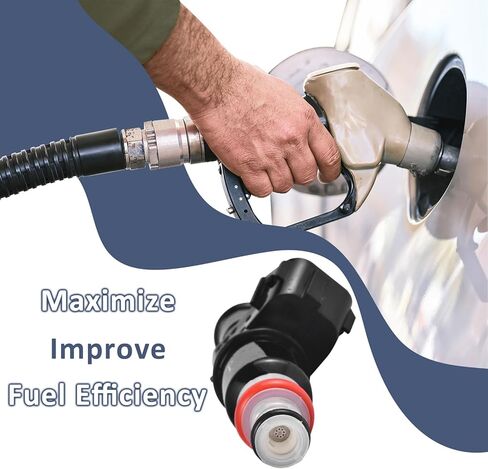 16450-PPA-A01 OE Performance 2.0L & 2.4L Fuel Injectors,Compatible with/Honda 2.0 Civic 2002-2005,Compatible with/Honda 2.4 CR-V 2002-2004 |8 Holes| |Set of 4| in Kuwait