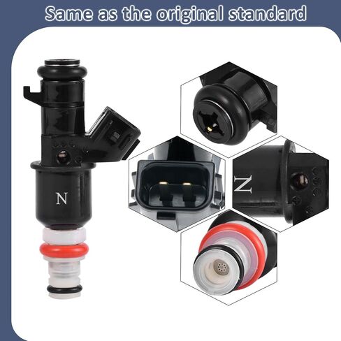 16450-PPA-A01 OE Performance 2.0L & 2.4L Fuel Injectors,Compatible with/Honda 2.0 Civic 2002-2005,Compatible with/Honda 2.4 CR-V 2002-2004 |8 Holes| |Set of 4| in Kuwait