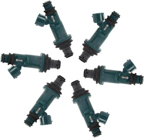 23250-0A010 Injectors ROADFAR Fuel Injector Parts Engine Fuel Injector Kits Fit for 1997-2000 for Lexus ES300 1999-2003 for Lexus RX300 1998-2004 for Toyota Avalon 98-03 for Toyota Sienna Pack of 6 in Saudi Arabia