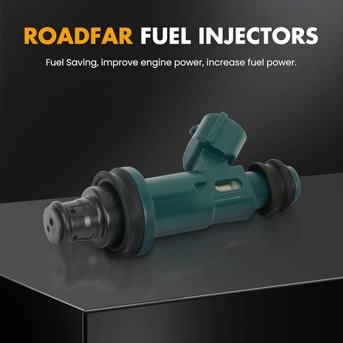 23250-0A010 Injectors ROADFAR Fuel Injector Parts Engine Fuel Injector Kits Fit for 1997-2000 for Lexus ES300 1999-2003 for Lexus RX300 1998-2004 for Toyota Avalon 98-03 for Toyota Sienna Pack of 6 in Saudi Arabia