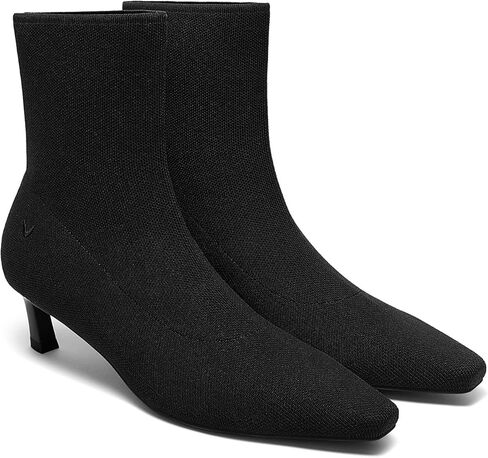 VIVAIA Rita Women's Ankle Boots with Detachable Leg Warmers, Mini Square Toe Kitten Heel Booties, Fashion Comfortable for Daily Outfit in Kuwait
