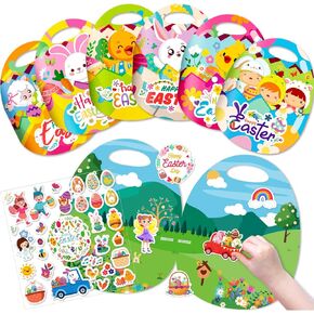 6 كتب ملصقات منتفخة من أجل الأطفال 2-4 ، كتب أنشطة الملصقات القابلة لإعادة الاستخدام ثلاثية الأبعاد للأطفال الصغار ، حرف عيد الفصح للأطفال 3-5 ، لعبة لطفل صغير 1-3 ، هدايا العطلات سلة عيد الفصح سلة عيد الفصح in Kuwait