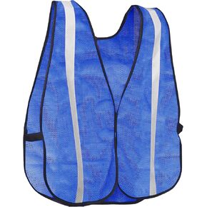 KAYGO Reflective High Visibility Safety Vest, KG0008-10 Silver Stripe, for Men and Women in Kuwait