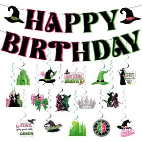 Hooqict Football Birthday Party Decorations Football Happy Birthday Banner with 15 Pcs Football Hanging Swirls Decorations Football Party Banner Garland Themed Birthday Party Supplies in Kuwait