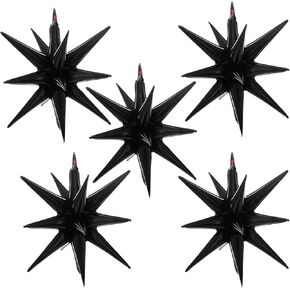 طقم بالون أعياد ميلاد قطار بالونات رقائق البطارات من خمسة نقاط بالون نقاط نجمون. in Kuwait