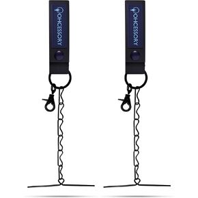 OHCESSORY Electricians Tape Holder Chain with Keyring and Trigger Snap Hook – Tape Thong with Button Strap for Tool Belt and Tool Pouch – Holds up to 10 Rolls of Tape (Pack 3) - OL-96833-3 in Saudi Arabia