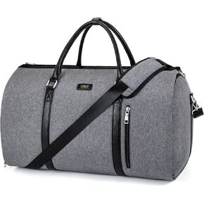 Convertible Garment Duffel Bag for Travel - Carry On Garment Bags With Toiletry Bag Large Weekender Bag for Men Women 2 in 1 Hanging Suitcase Suit Travel Duffel Overnight Bags 4pcs Set in Kuwait