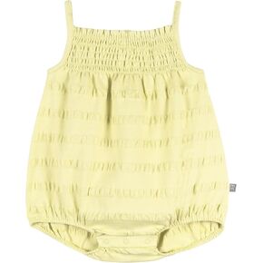 Modern Moments™ by Gerber Baby Girls' Bubble Romper, Light Sky Beach Umbrella, 0-3 Months in Kuwait