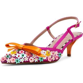 Betsey Johnson Women's Sadyy Pump ، Lime Multi ، 11 in Kuwait
