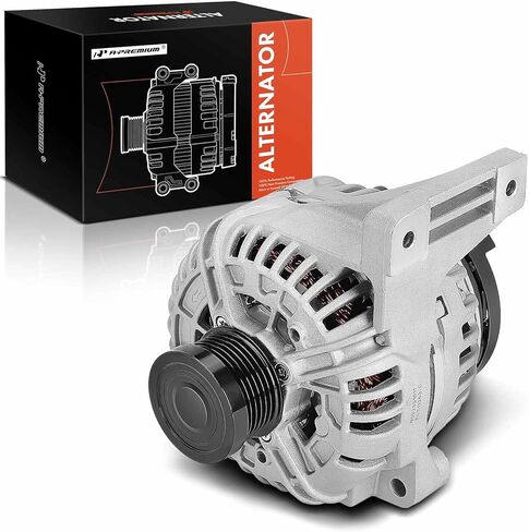 A-Premium Alternator Compatible with Volvo XC90 2004-2005 2.9L, 12V 160A 6-Groove Pulley Counterclockwise, Replace# 0124625025, 30658086 in Saudi Arabia
