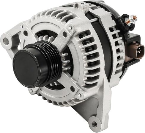 Detroit Axle - 2.5L Alternator for 2010-2011 Toyota Camry [100A 12V], Alternator with 4-Groove Decoupler Pulley Replacement in Saudi Arabia