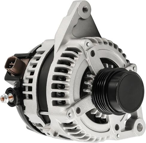 Detroit Axle - 2.5L Alternator for 2010-2011 Toyota Camry [100A 12V], Alternator with 4-Groove Decoupler Pulley Replacement in Saudi Arabia