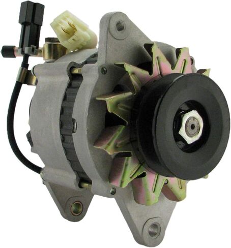 New Premium Alternator w Vacuum Pump Drive fits Chevrolet Truck LUV L4 2.2L 134cid Dsl 1982 Isuzu Pickup Trooper L4 2.2L Eng 1981-1987 LR150-55 LR150-55B LR150-155 LR150-155B LR150-205 LR150-205B in Saudi Arabia