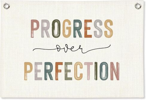 You Can Do Hard Things Wall Art Inspirational Classroom Wall Hanging Canvas Banner Prints, Motivational Positive Decor for Kids Room Bedroom Playroom, 30x20 Inch in Saudi Arabia