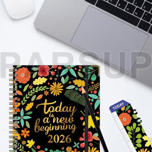 2025 Planner, Weekly & Monthly Planner 2025 from Jan. 2025-Dem. 2025, 6.1"×8.5", Academic Planner 2025 with Tabs, Thick Paper, Twin-Wire Binding, Home or Office Use for Gifts in Kuwait