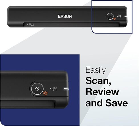 EPSON SOPSIONES ES-50 PORTABLE SHOPED SCANNER COM PC و MAC in Saudi Arabia