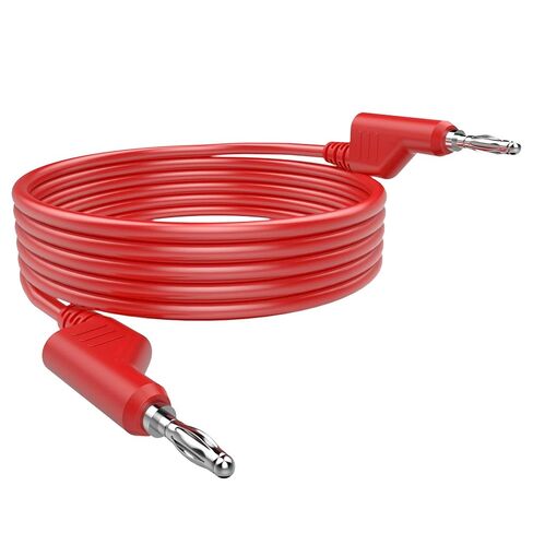 TALLSOCNE 5pcs 4mm  Stackable  Banana to Banana Plug Test Cable Lead Set,10pcs 4mm Socket Banana Jack Copper  Alligator Clips, for Multimeter Leads, Electrical Test Leads 1000V/ Max 19A  in Kuwait