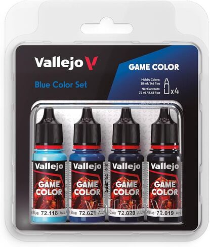 Vallejo - Leather Color Set | Contains 4 Bottles x 18 ml (0.60 fl.oz.) in Saudi Arabia