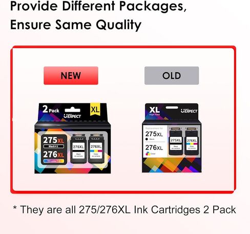 PG-275XL/CL-276XL Remanufactured Ink 275 276 Replacement for Canon 275 and 276 Ink Cartridges Combo Pack Fits for Canon Printer PIXMA TR4720 TR4700 TR4722 TS3522 TS3500 TS3520, 275XL Black 276XL Color in Kuwait