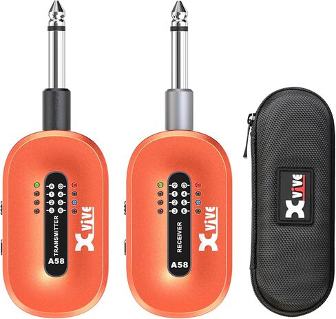 Xvive A58 Wireless Guitar System with 5.8GHz Transmitter and Receiver in Saudi Arabia