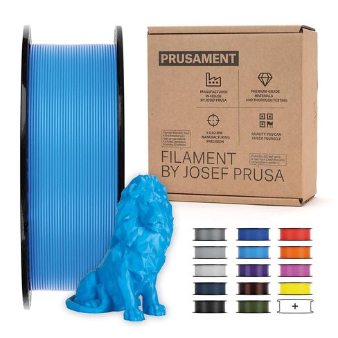 Prusament Azure Blue, PLA Filament 1.75mm 1kg Spool (2.2 lbs), Diameter Tolerance +/- 0.02mm in Kuwait