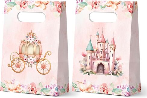 KALEFO Easter Paper Bags 24PCS Easter Egg Bunny Treat Bags with Handle Easter Goodie Bags for Kids, Paper Bag Bulk for Candy in Saudi Arabia