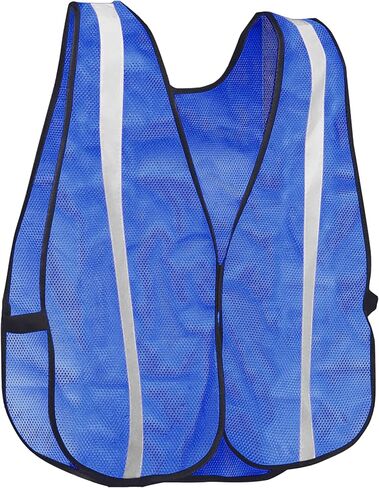 KAYGO Reflective High Visibility Safety Vest, KG0008-10 Silver Stripe, for Men and Women in Kuwait