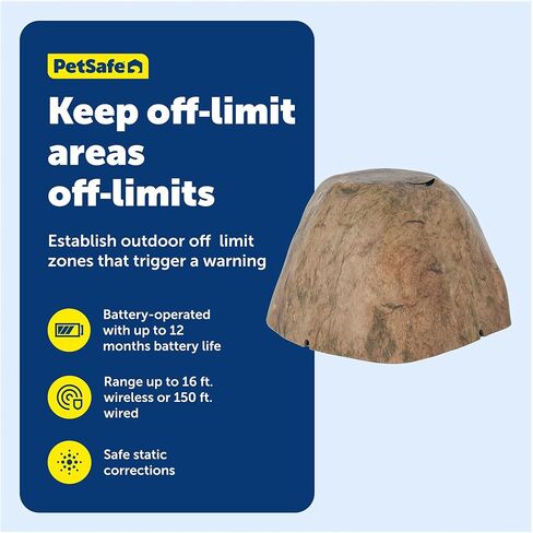 PetSafe Pawz Away Outdoor Pet Barrier Transmitter, Extra Add-A-Barrier for Dogs & Cats in Kuwait