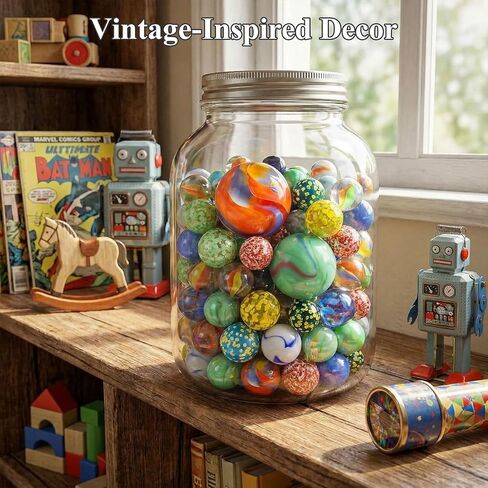 Shindel 125PCS Marbles Games for Kids, Assorted Size Glass Marbles Bulks for Run Games Home Decoration in Kuwait