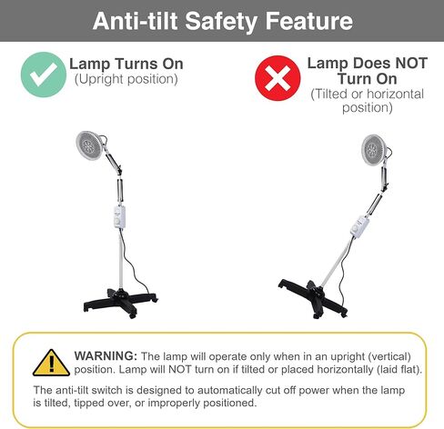TDP Far Infrared Mineral Heat Lamp w/a Detachable Big 6.5 inch Head Latest Version * KS 9800* Floor Model in Kuwait