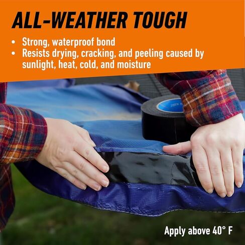 Gorilla 3044020 Tape All Weather Extreme Black 48mm x 11m in Kuwait