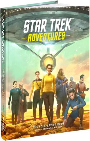 Modiphius Entertainment: Star Trek Adventures: Second Edition - Core Rulebook - Hardcover RPG Book, Tabletop Role Playing Game, Officially Licensed in Kuwait